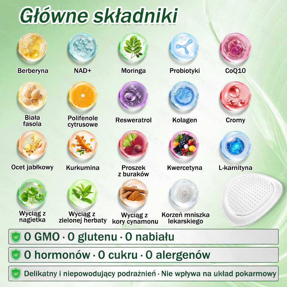 🧡 Ciesz się 50% rabatem, dodając drugi produkt - GFOUK® Moringa